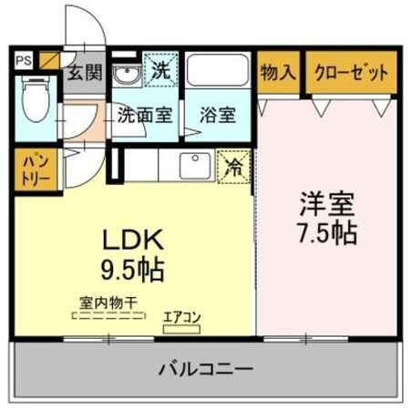 クリアコートの物件間取画像